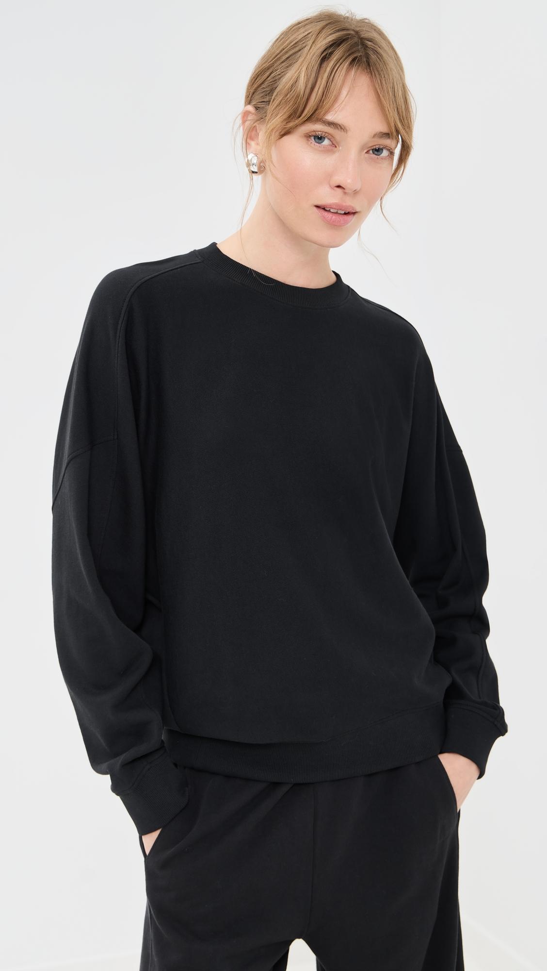 Lightweight Crewneck Sweatshirt by TIBI