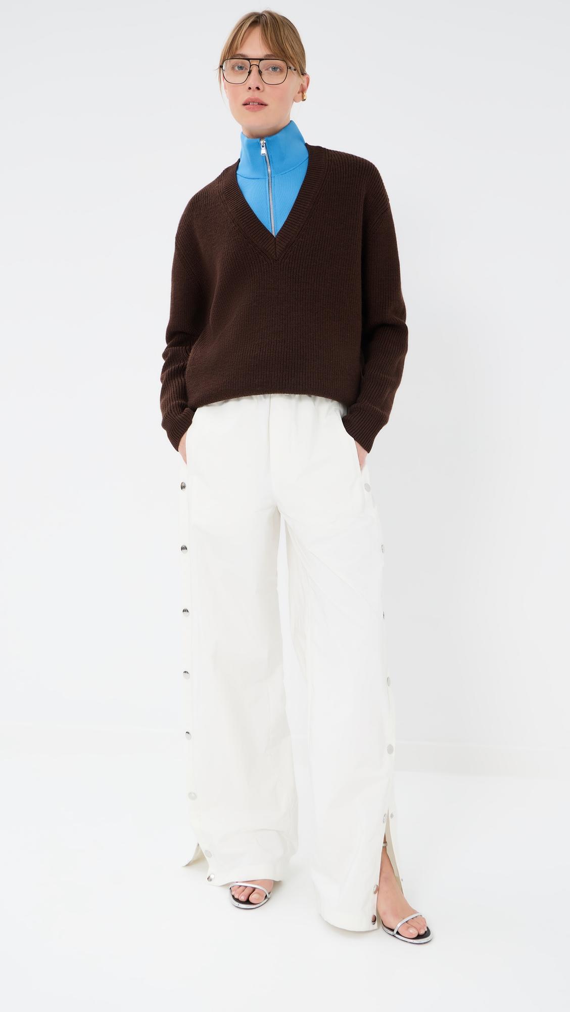 Nylon Snap Pull On Joggers by TIBI