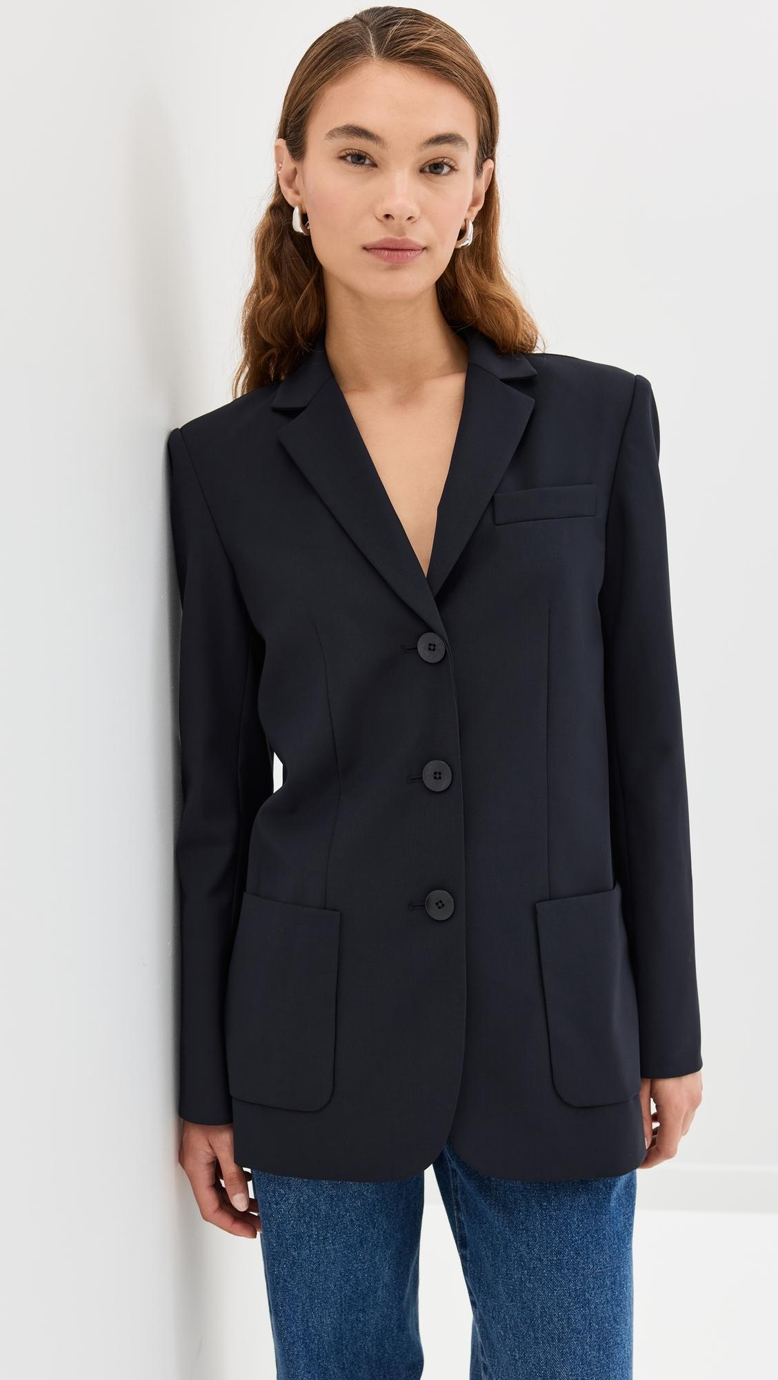 Tropical Wool Max Blazer by TIBI