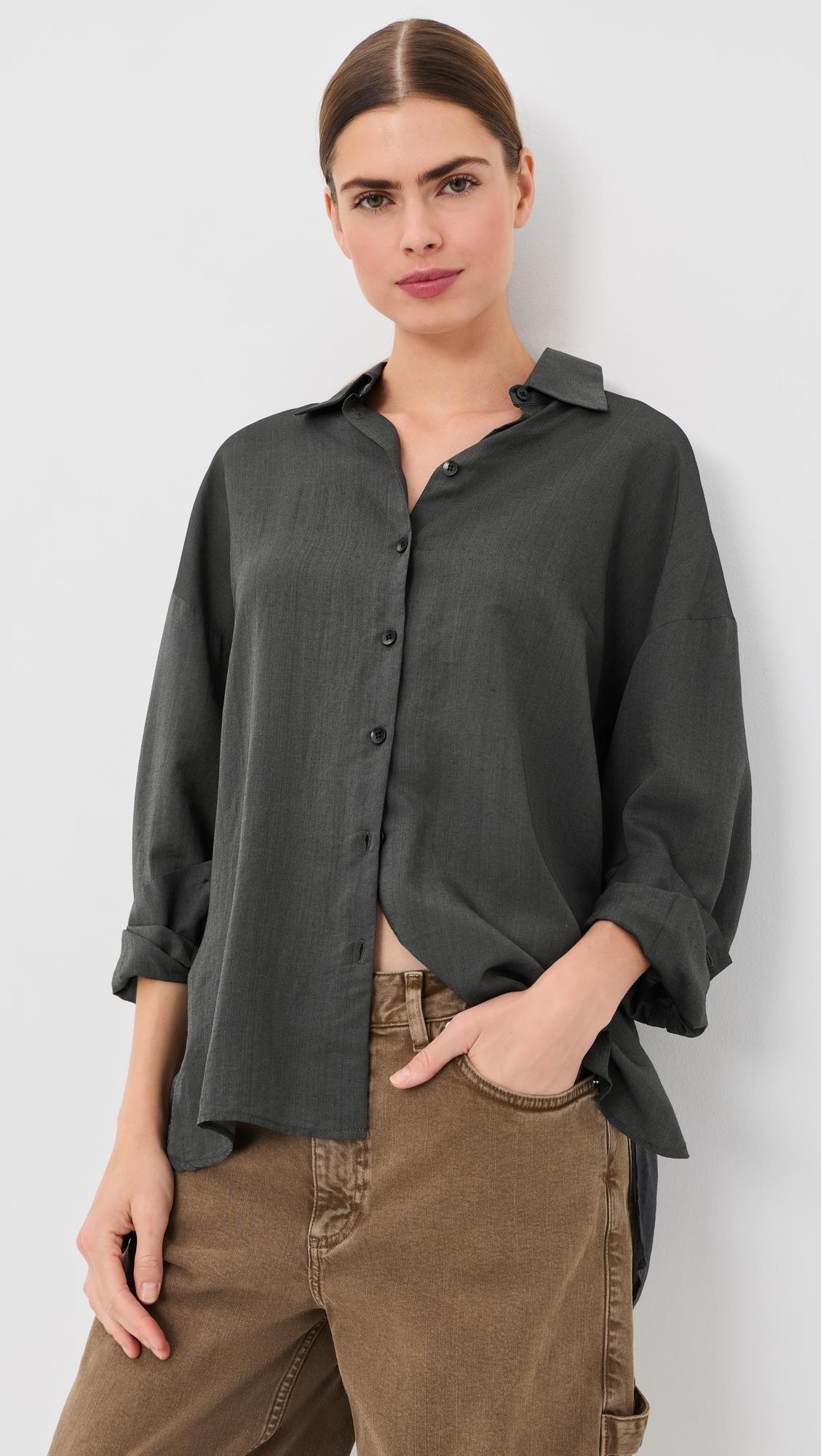 Ultra Light Oversized Shirt by TIBI