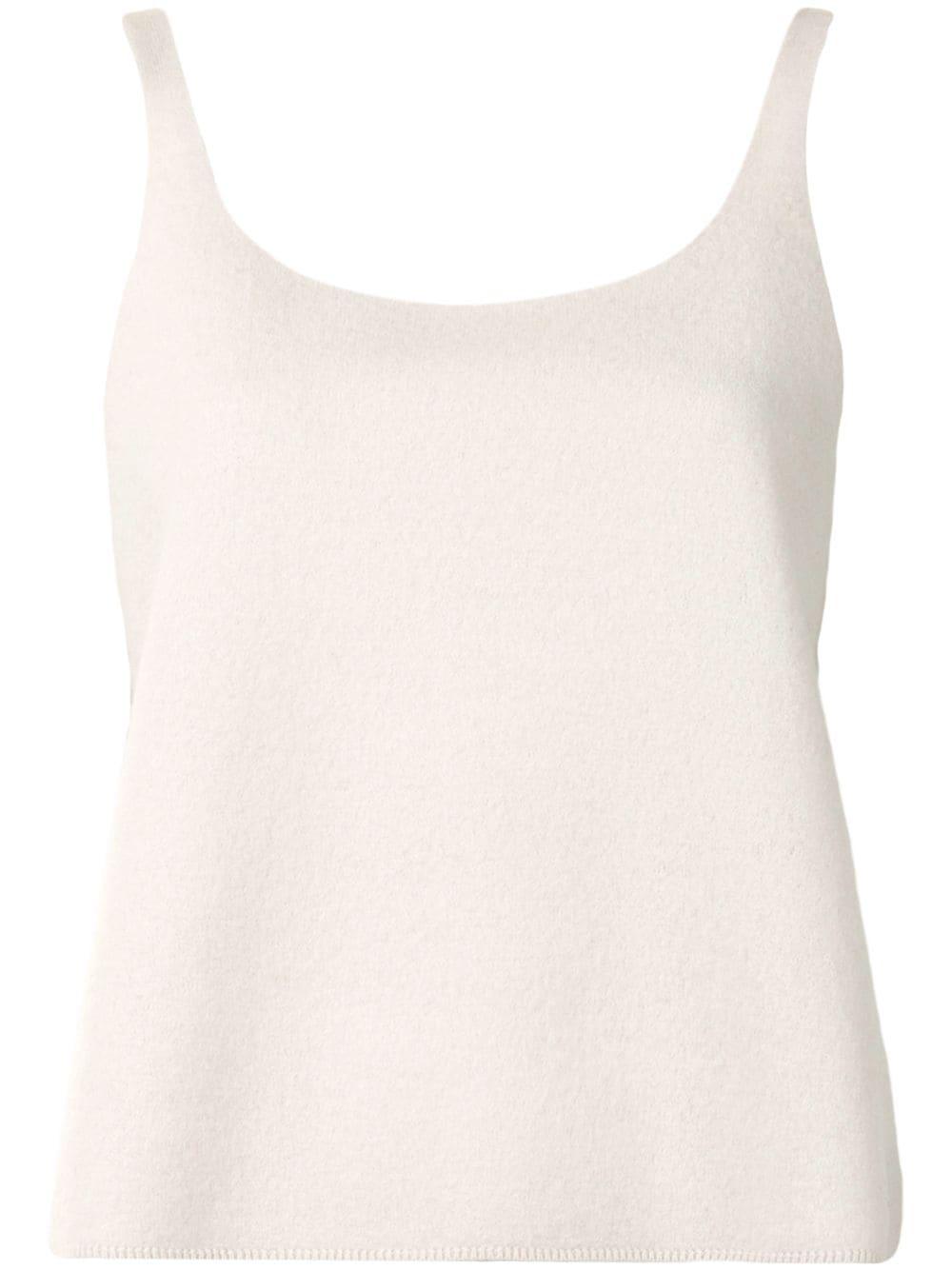 sleeveless knitted top by TIBI