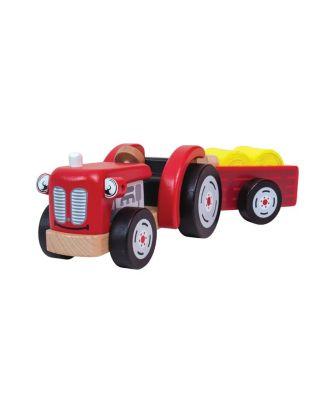 Tractor and Trailer - Ages 3 Years+ by TIDLO
