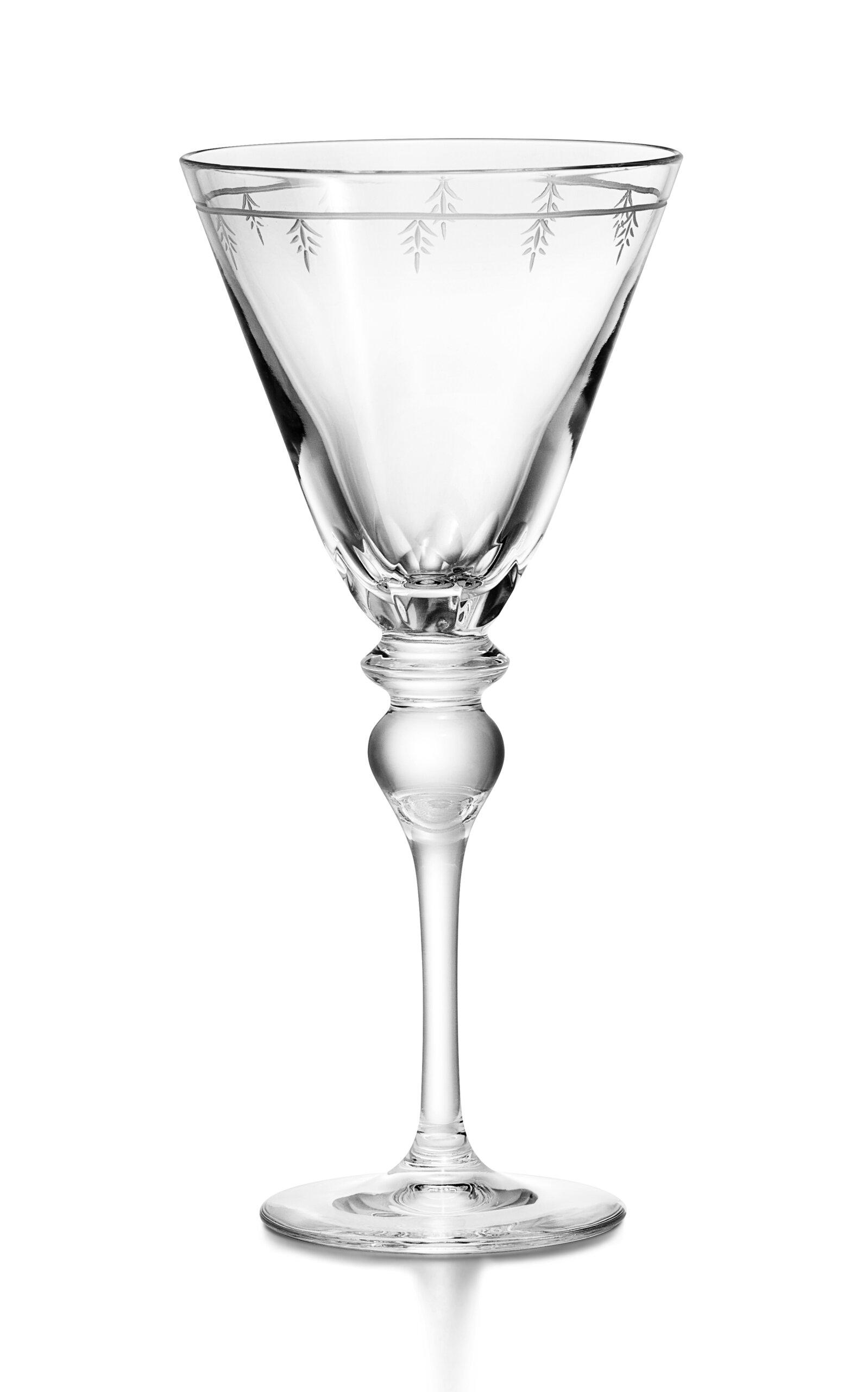 Tiffany & Co. - Crest Crystal Red Wine Glass - White - Moda Operandi by TIFFANY&CO.