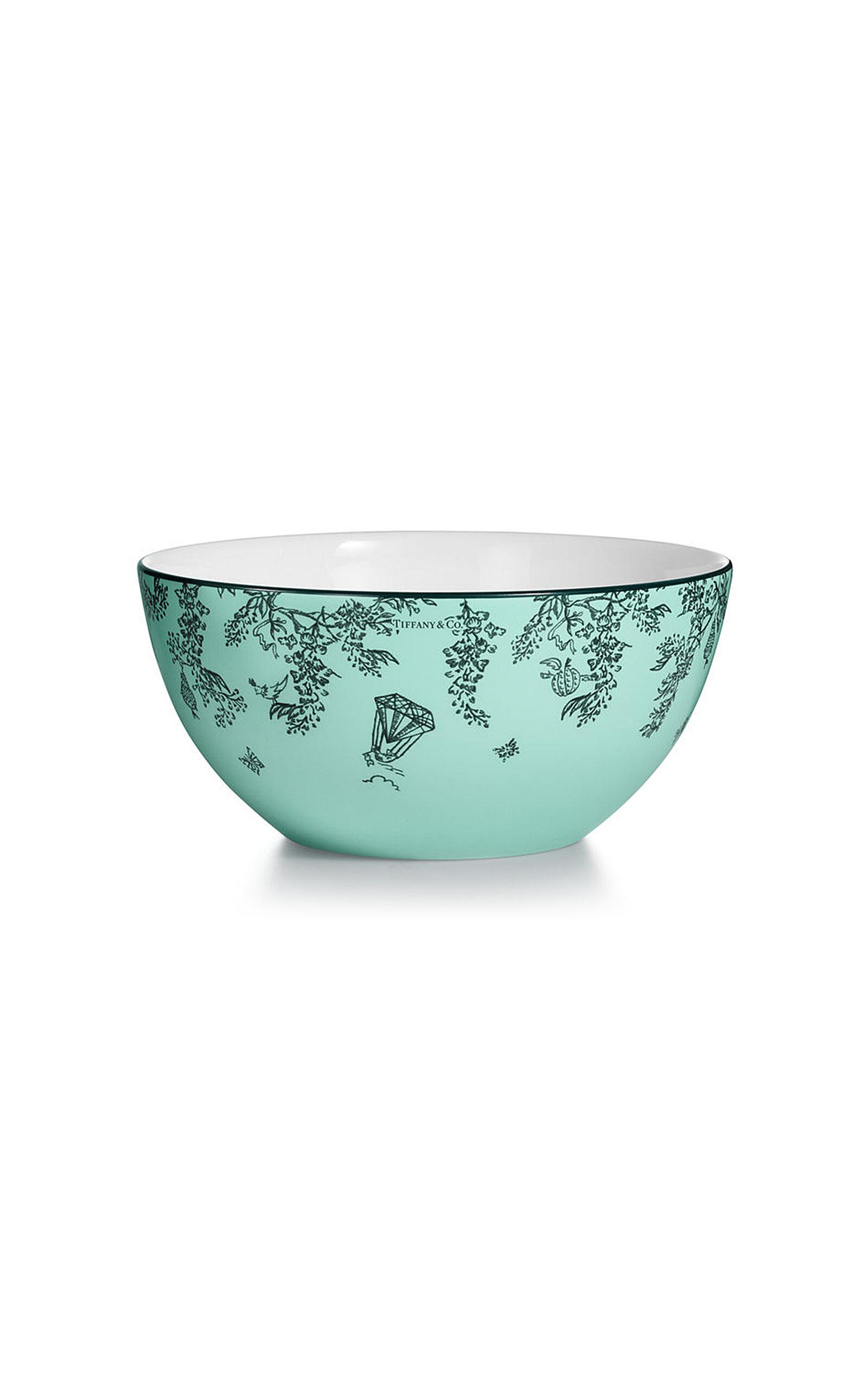 Tiffany & Co. - Exclusive Toile Bone China Cereal Bowl - Blue - Moda Operandi by TIFFANY&CO.
