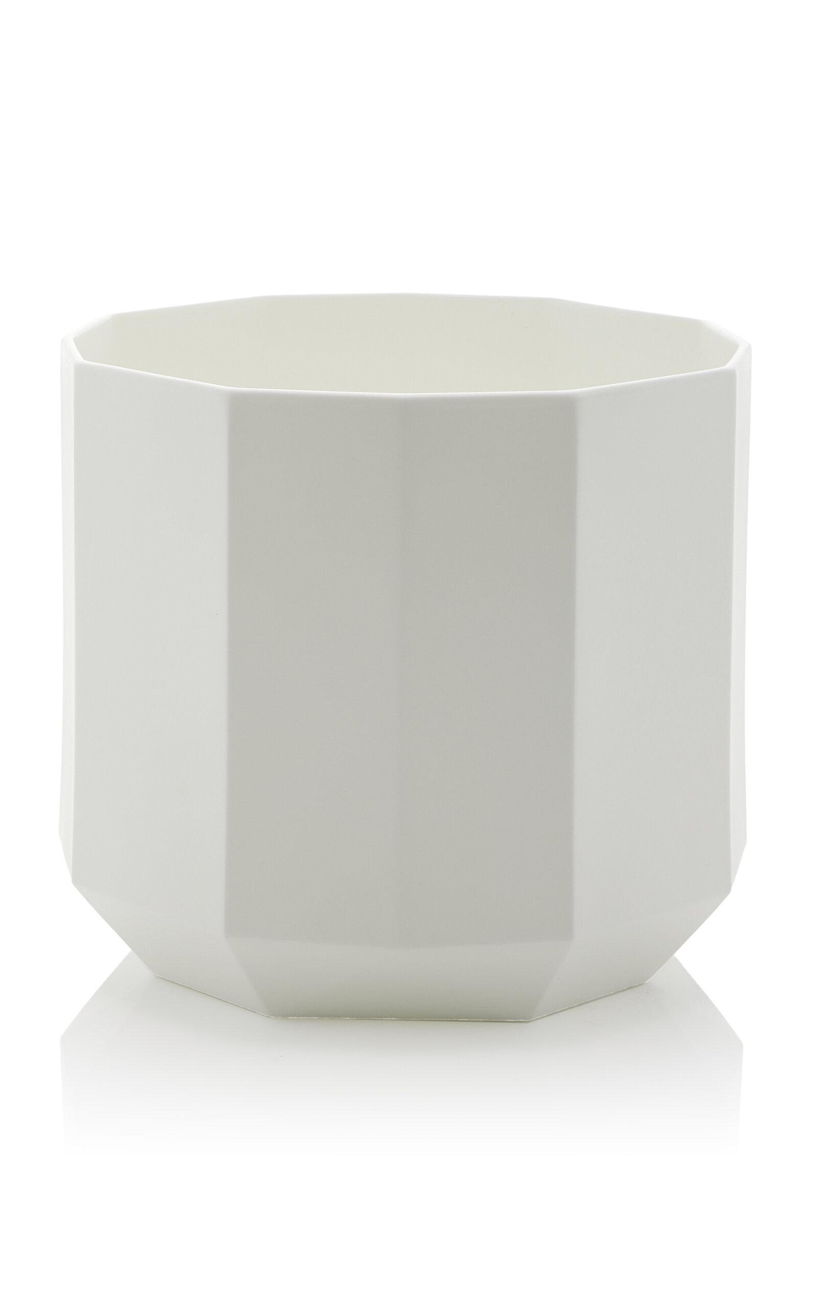 Tiffany & Co. - Facet Medium Bone China Vase - White - Moda Operandi by TIFFANY&CO.