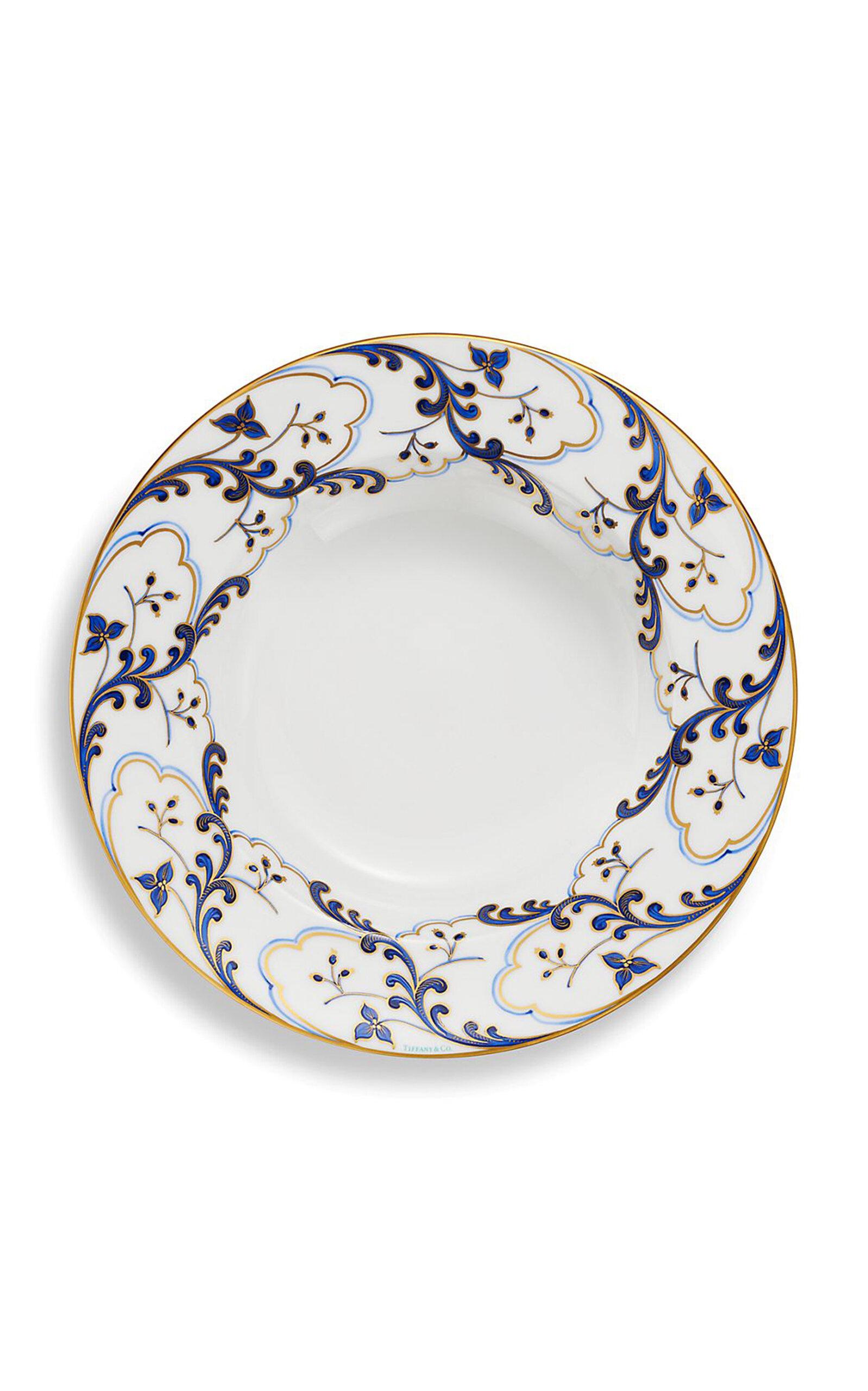 Tiffany & Co. - Valse Bleue Bone China Dinner Bowl - Blue - Moda Operandi by TIFFANY&CO.