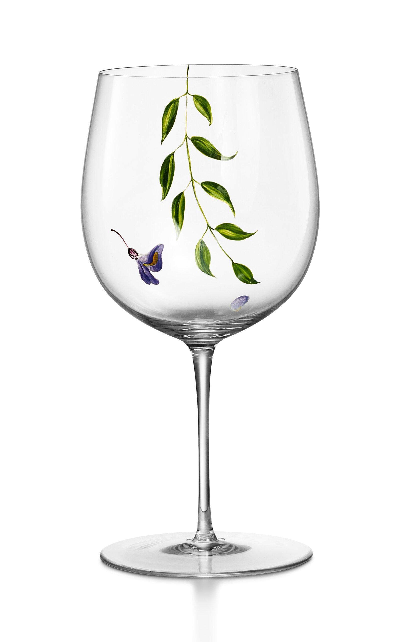 Tiffany & Co. - Wisteria Red Wine Glass - Clear - Moda Operandi by TIFFANY&CO.