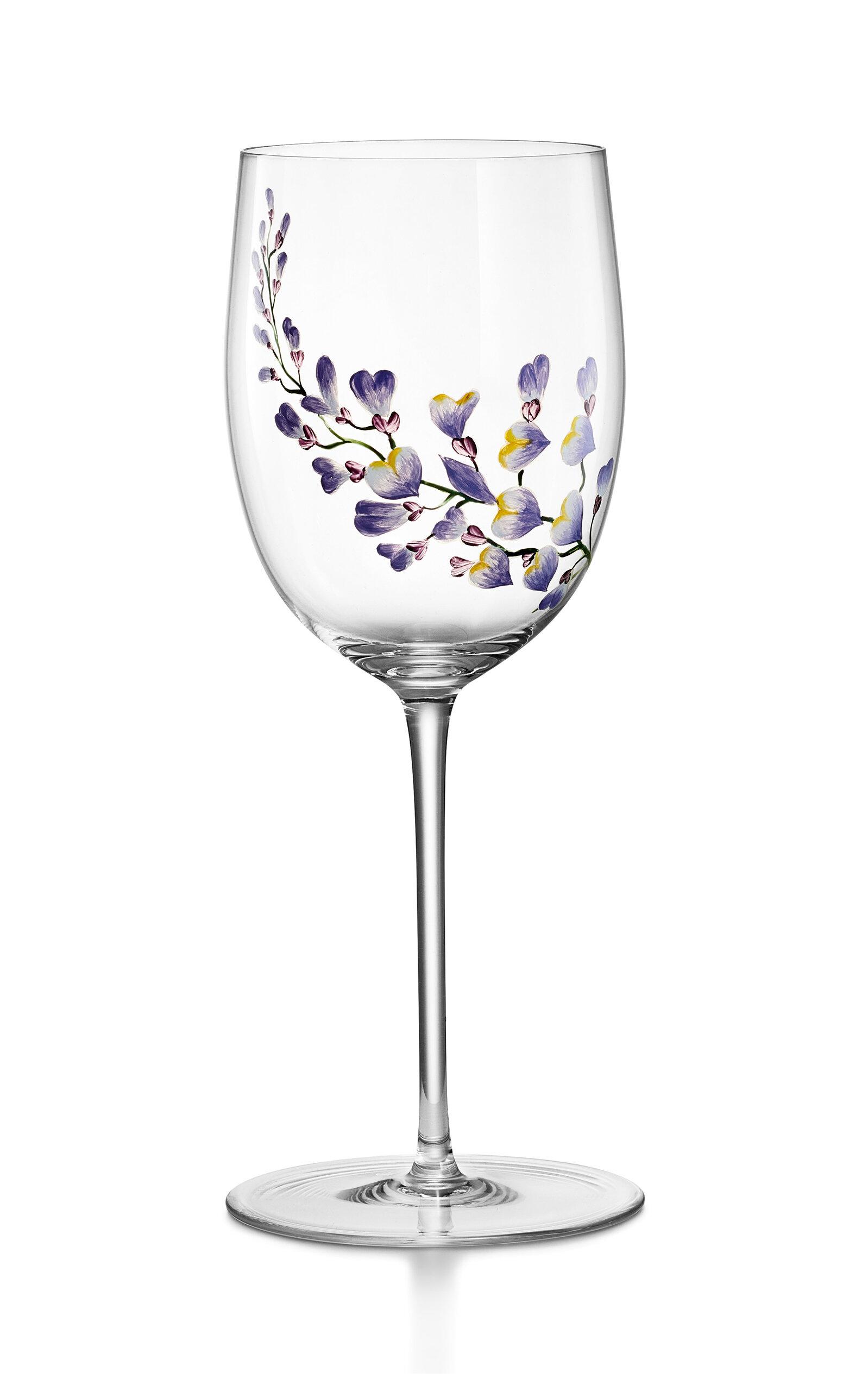 Tiffany & Co. - Wisteria White Wine Glass - Clear - Moda Operandi by TIFFANY&CO.