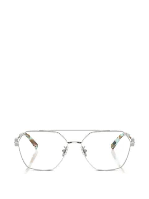 geometric-frame glasses by TIFFANY&CO.