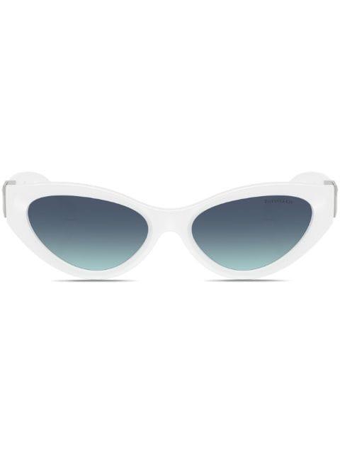 logo-plaque sunglasses by TIFFANY&CO.