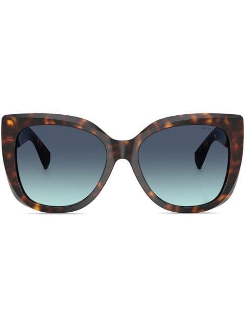 oversized-frame sunglasses by TIFFANY&CO.