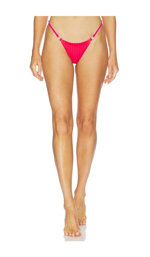 Tiger Mist Ayanna Reversible Bikini Bottom in Pink by TIGER MIST