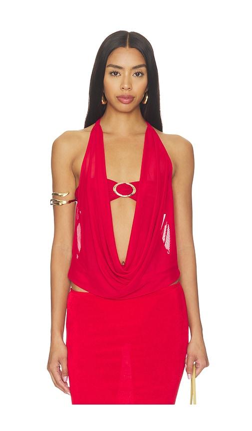 Tiger Mist Makena Two-piece Top in Red by TIGER MIST