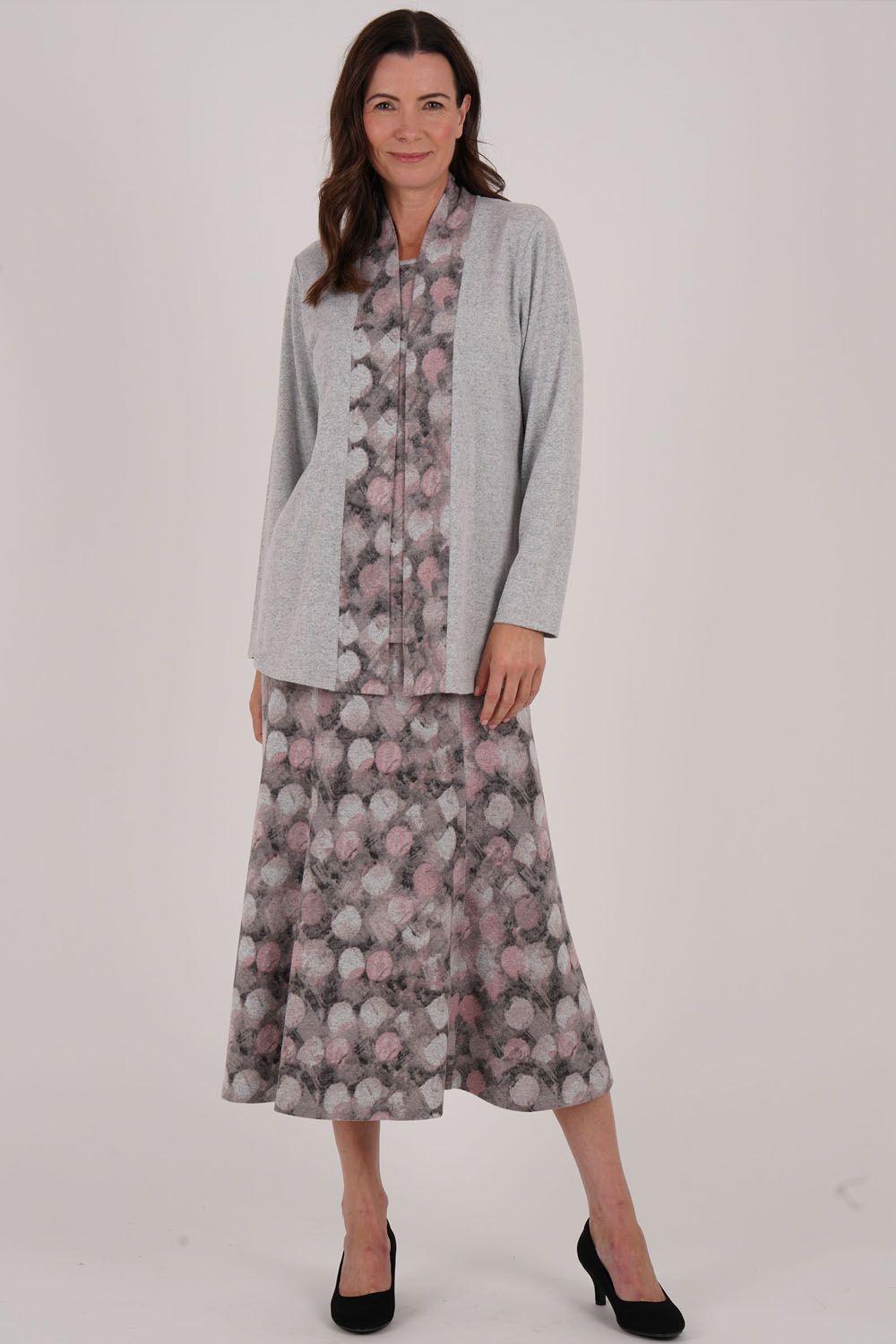 Blur Dot Skirt Regular Length by TIGI