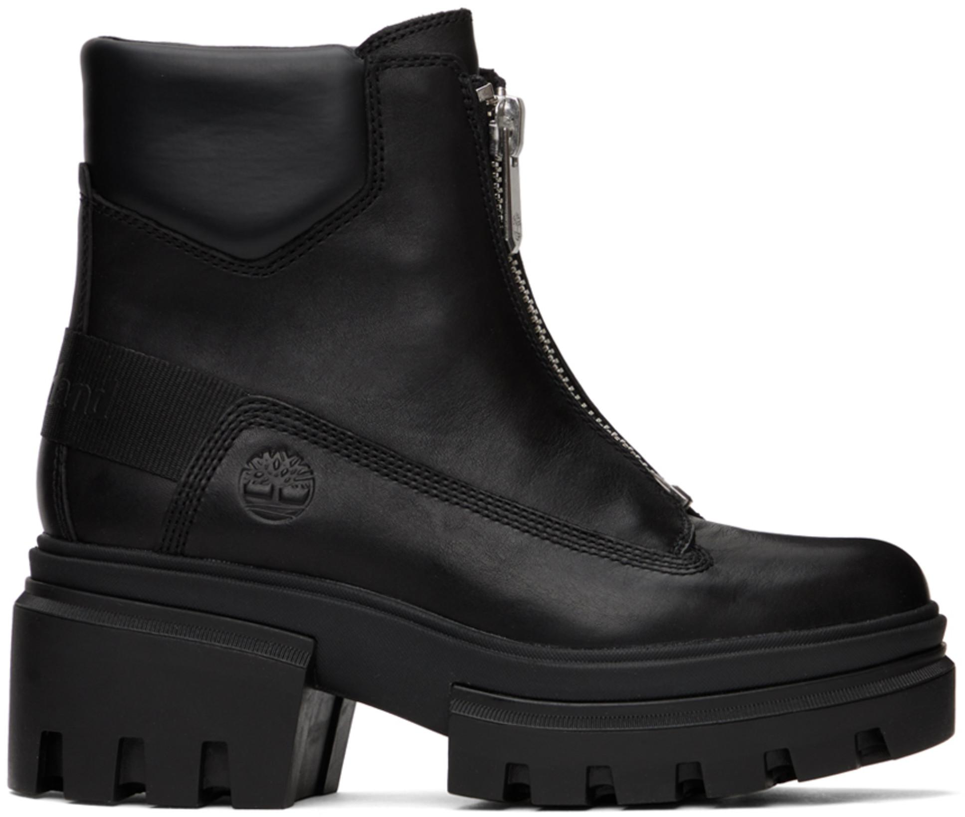 Black Everleigh Front-Zip Boot by TIMBERLAND