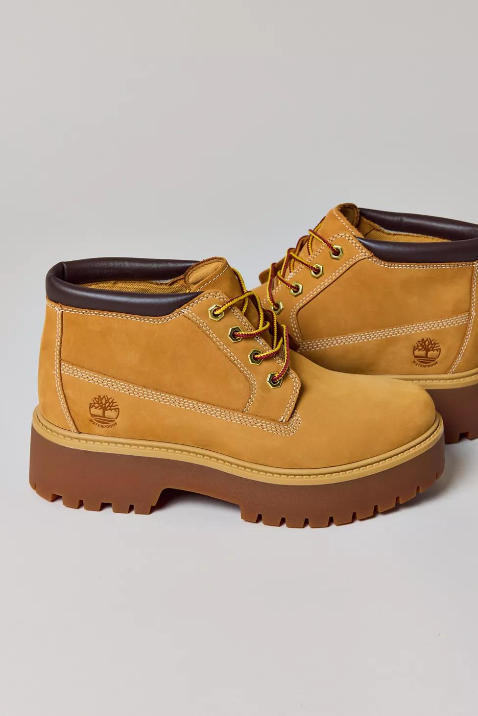 Timberland Women's Stone Street Waterproof Platform Boots by TIMBERLAND