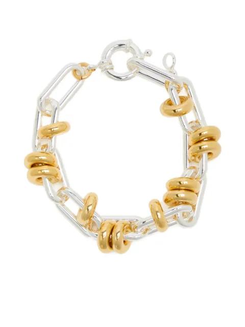 rings chain bracelet by TIMELESS PEARLY