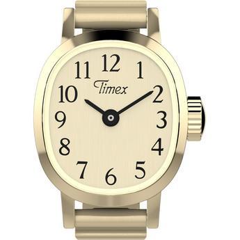 Cavatina Ring Quartz Analogue Watch by TIMEX