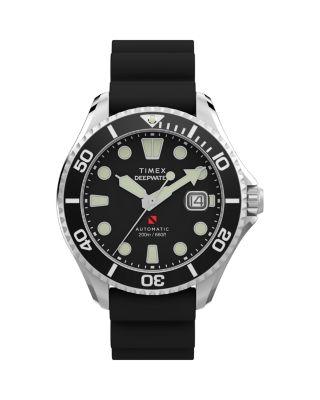 Deepwater Meridian 200 Automatic HNBR Rubber Strap Watch by TIMEX