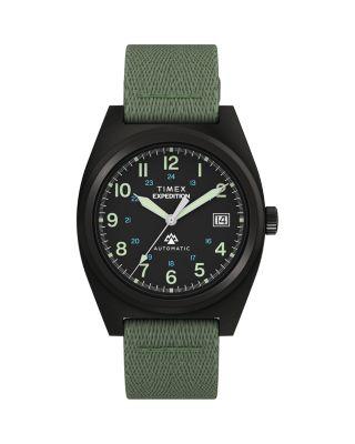Expedition&reg; Capstone Automatic Fabric Strap Watch by TIMEX
