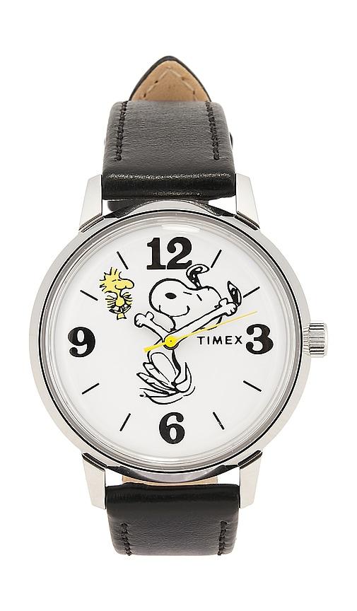 Timex Peanuts Marlin 38mm Watch in Black by TIMEX