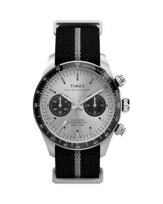 Waterbury Heritage Chronograph Fabric Strap Watch by TIMEX