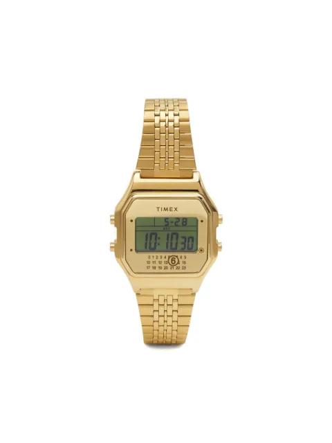 x MM6 gold-tone 36mm by TIMEX