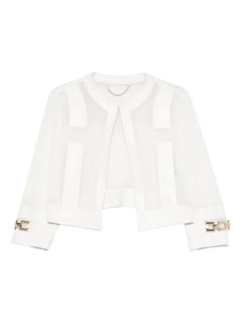 chain-detail jacket by TIMOTEA