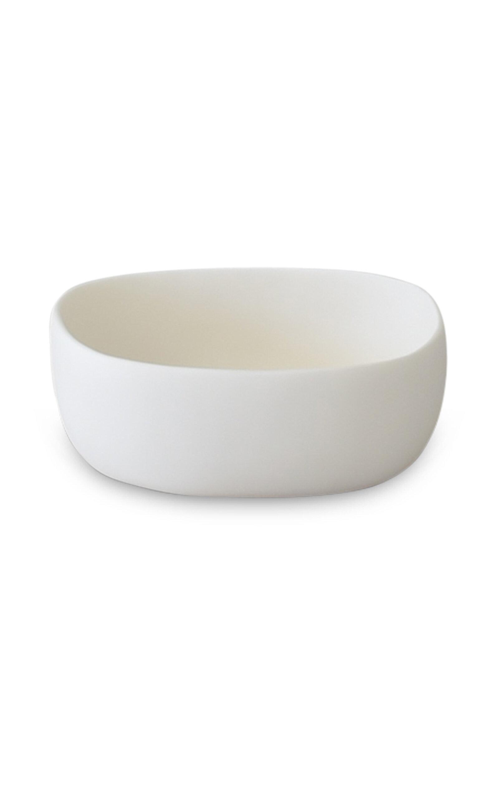 Tina Frey Designs - Cuadrado Large Resin Bowl - White - Moda Operandi by TINA FREY DESIGNS