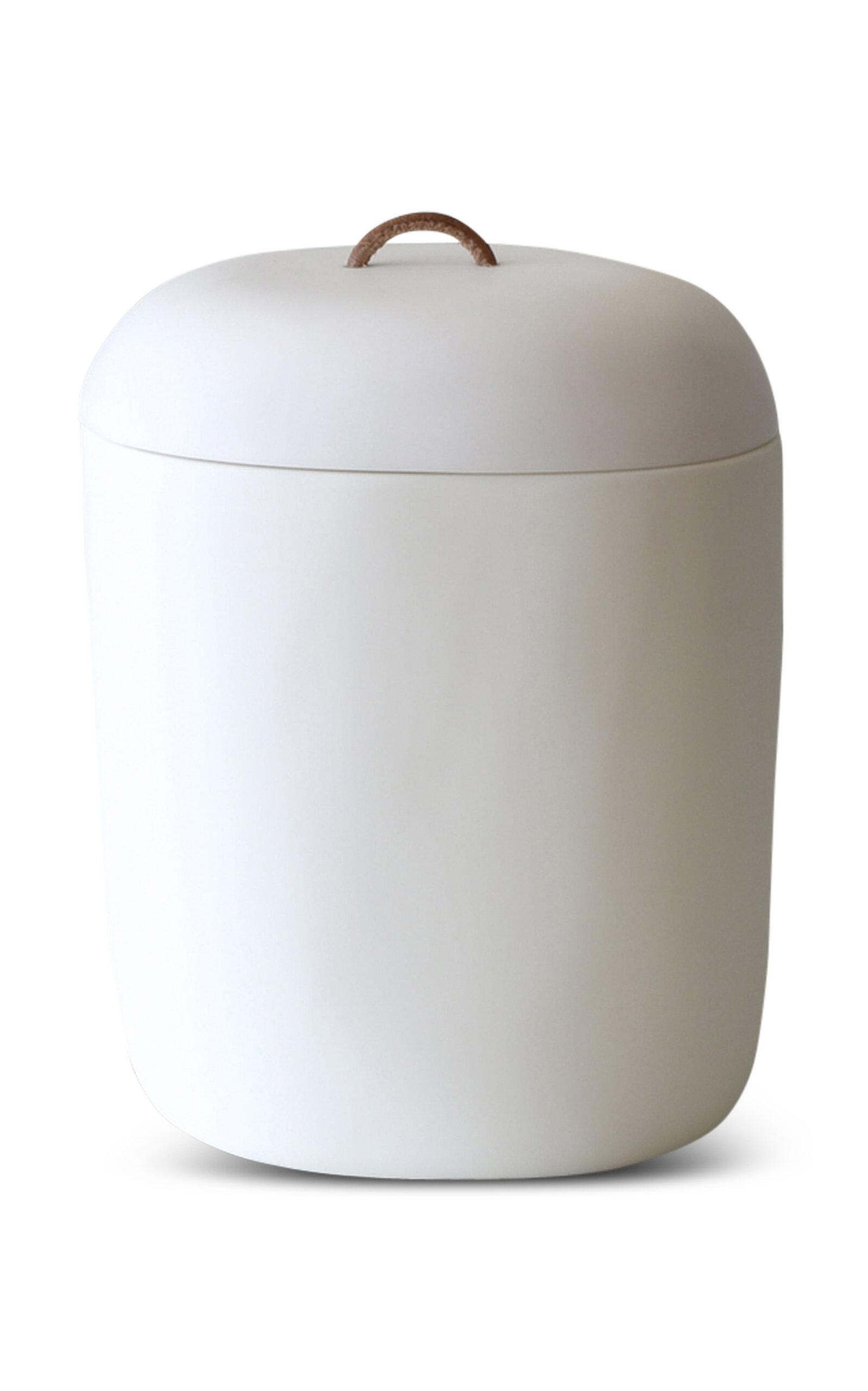 Tina Frey Designs - Cuadrado Resin Lidded Ice Bucket - White - Moda Operandi by TINA FREY DESIGNS