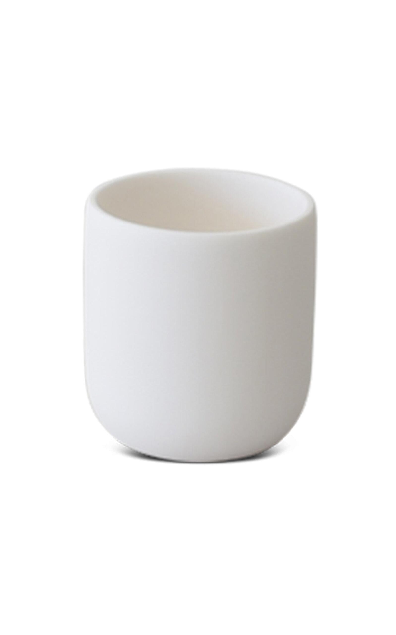 Tina Frey Designs - Modern Resin Short Cup - White - Moda Operandi by TINA FREY DESIGNS