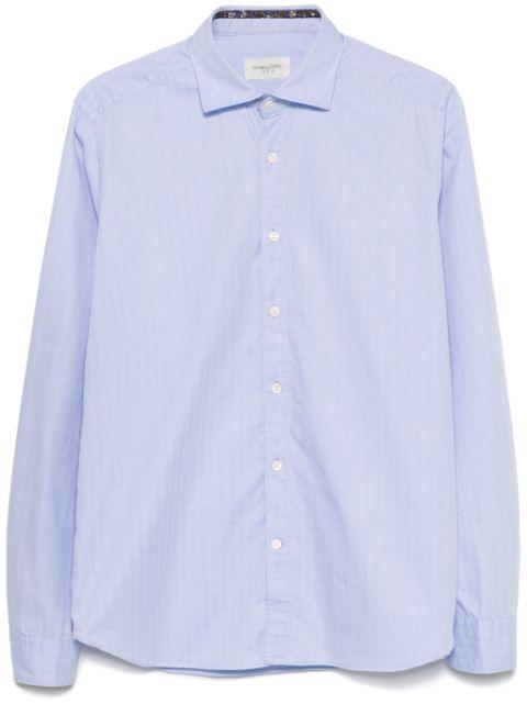 herringbone shirt by TINTORIA MATTEI