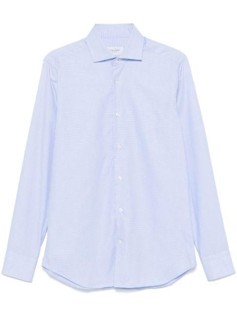 patterned-jacquard shirt by TINTORIA MATTEI