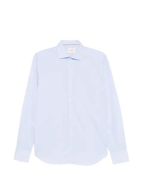 pinstripe-pattern slim-fit shirt by TINTORIA MATTEI