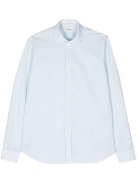 poplin cotton shirt by TINTORIA MATTEI