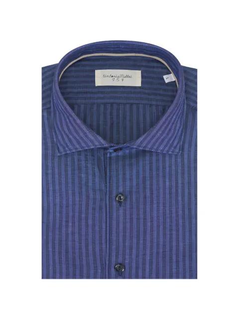 striped-pattern shirt by TINTORIA MATTEI