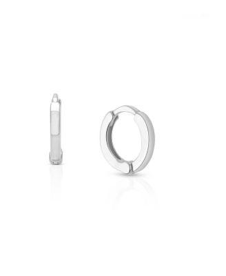 Girls' 14K Gold Modern Tiny Huggie Hoop Earrings - Baby by TINY BLESSINGS
