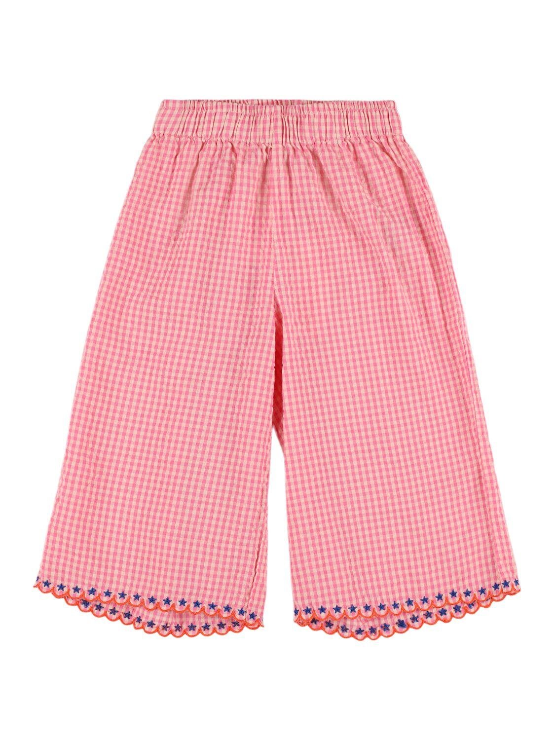Cotton Gingham Pants by TINY COTTONS