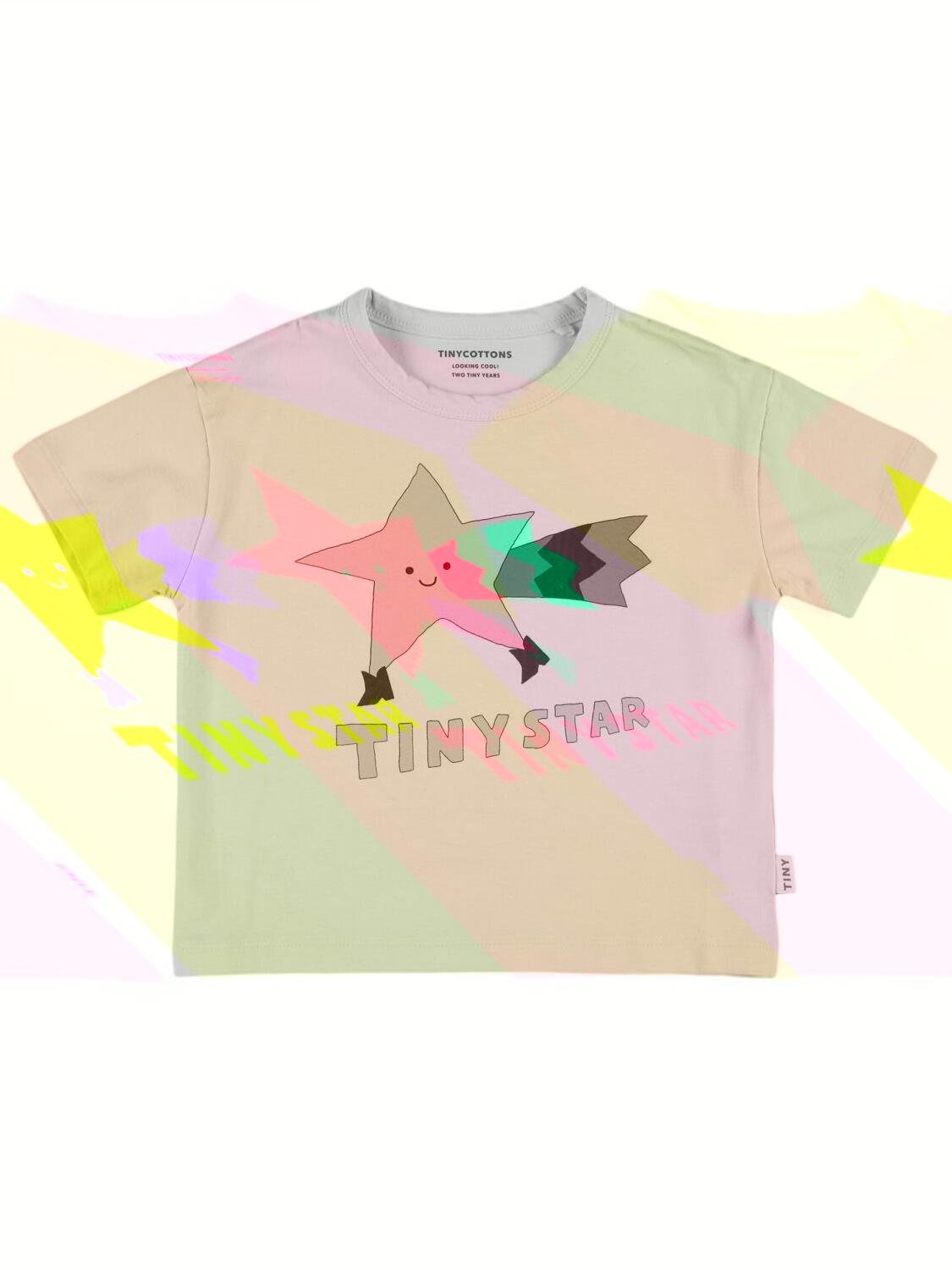 Printed Organic Cotton T-shirt by TINY COTTONS