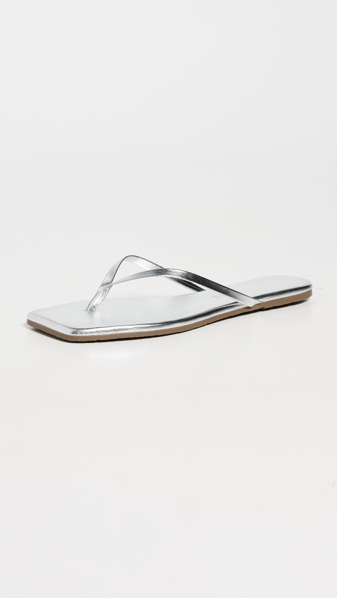 Square Toe Lily Flip Flops by TKEES