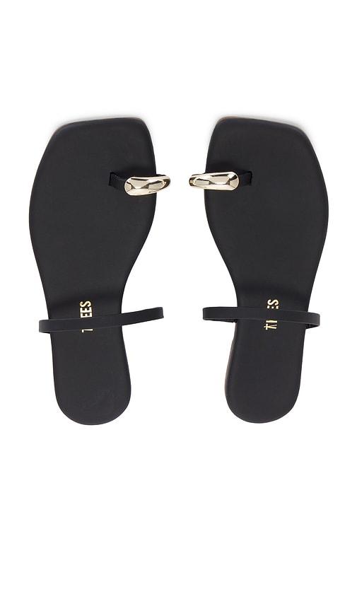 TKEES Colette Sandal in Black by TKEES