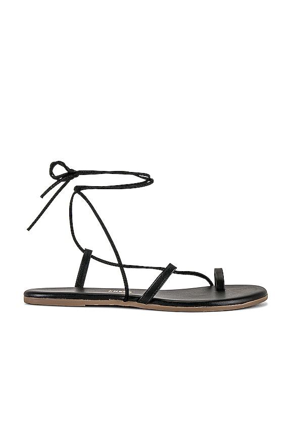 TKEES Jo Sandal in Black by TKEES