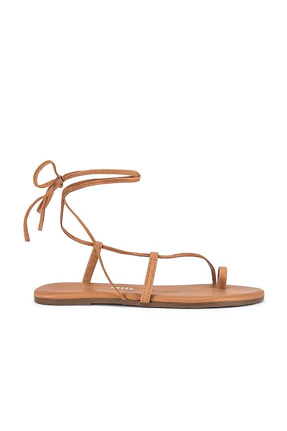 TKEES Jo Sandal in Brown by TKEES