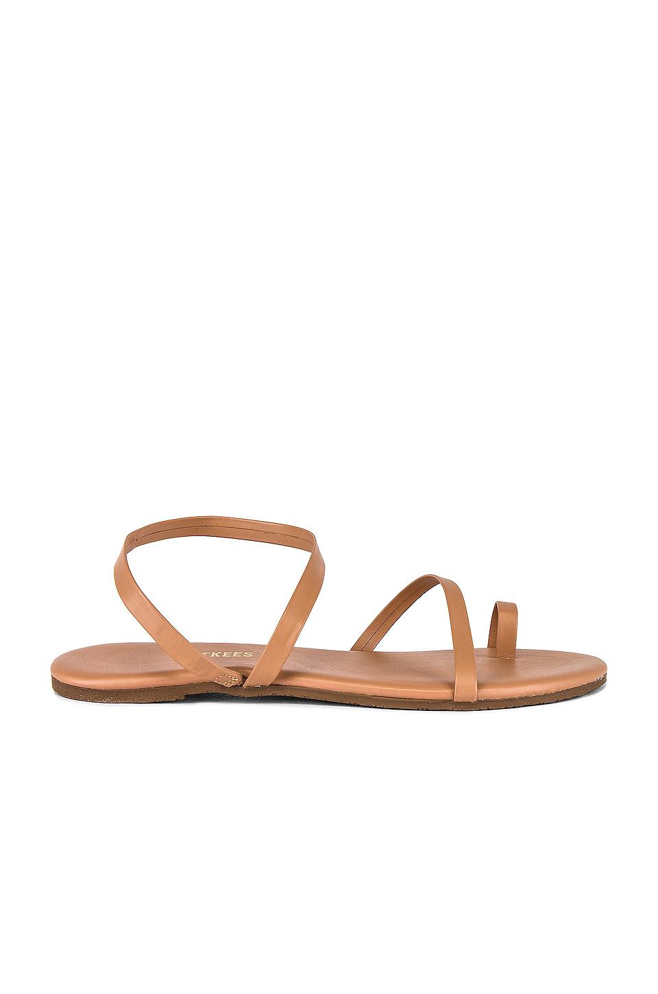 TKEES Mia Napa Sandal in Beige by TKEES