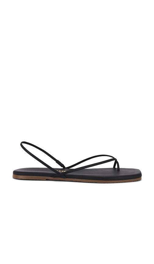 TKEES Square Toe Millie Sandal in Black by TKEES