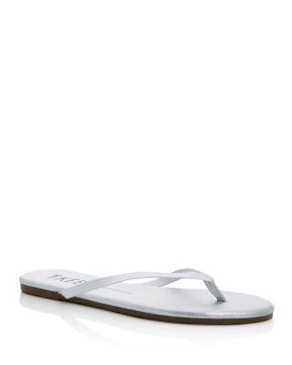 Women's Patent Leather Flip-Flops by TKEES