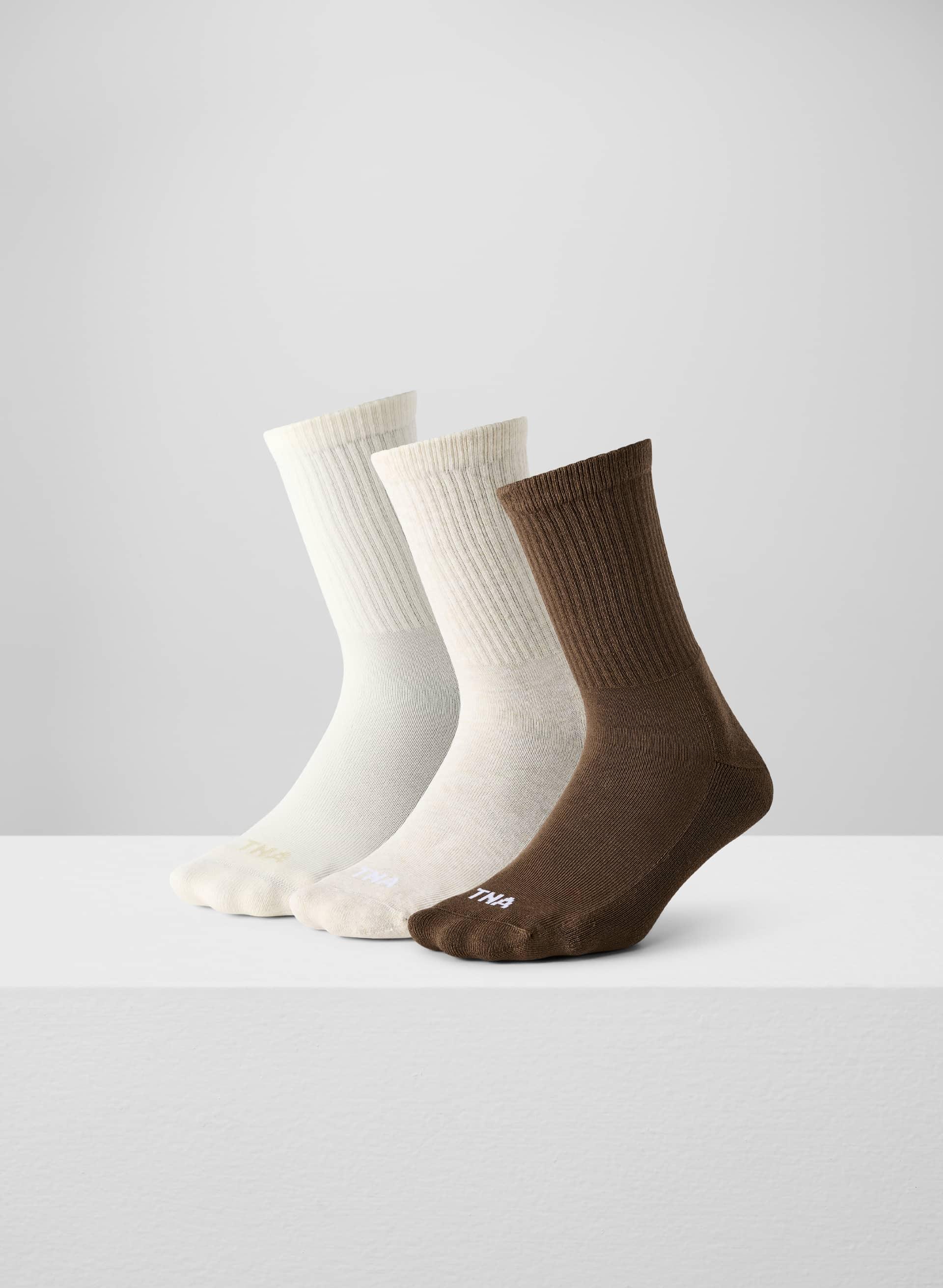 BEST-EVER CREW SOCK 3-PACK by TNA