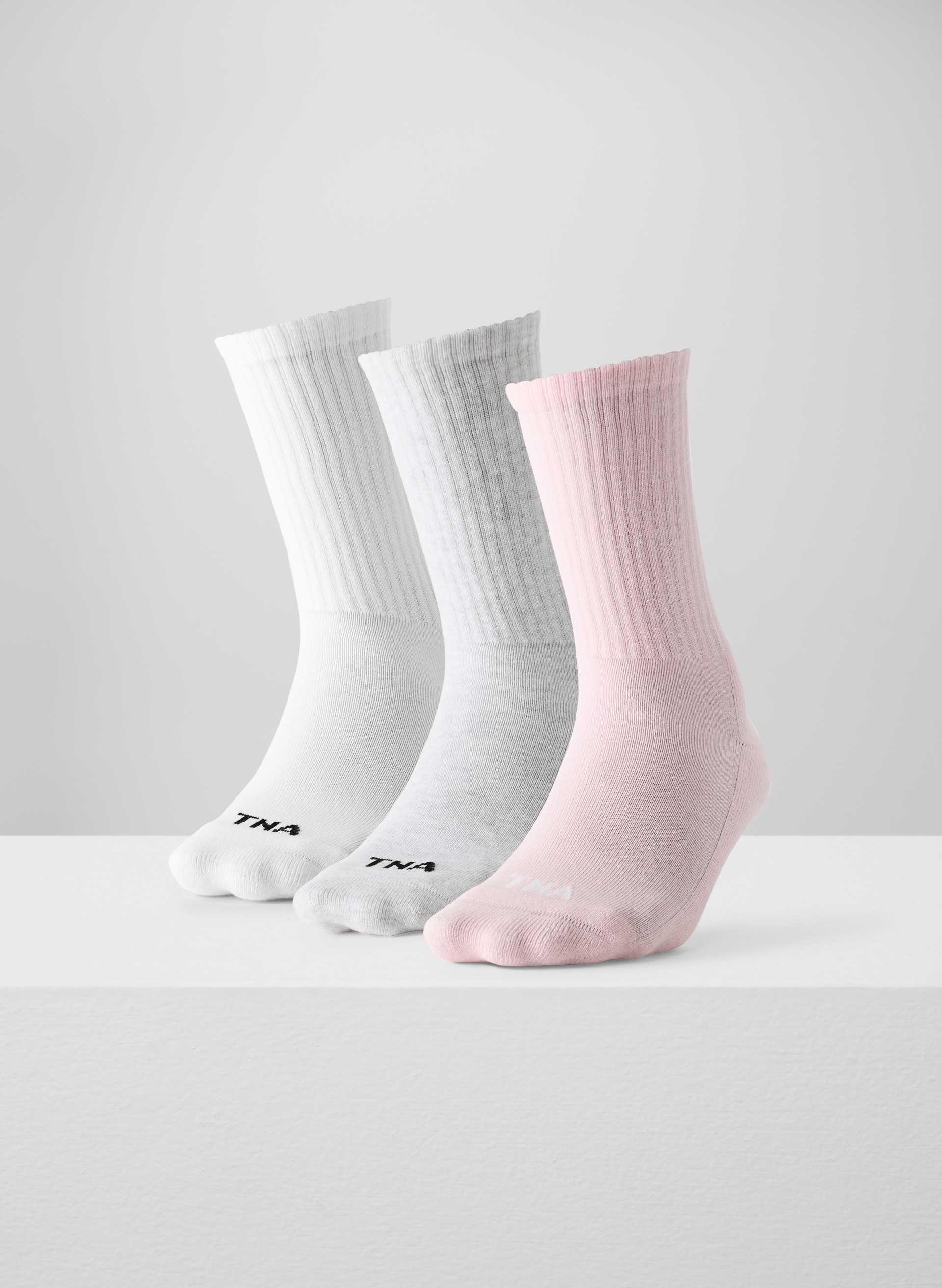 BEST-EVER CREW SOCK 3-PACK by TNA