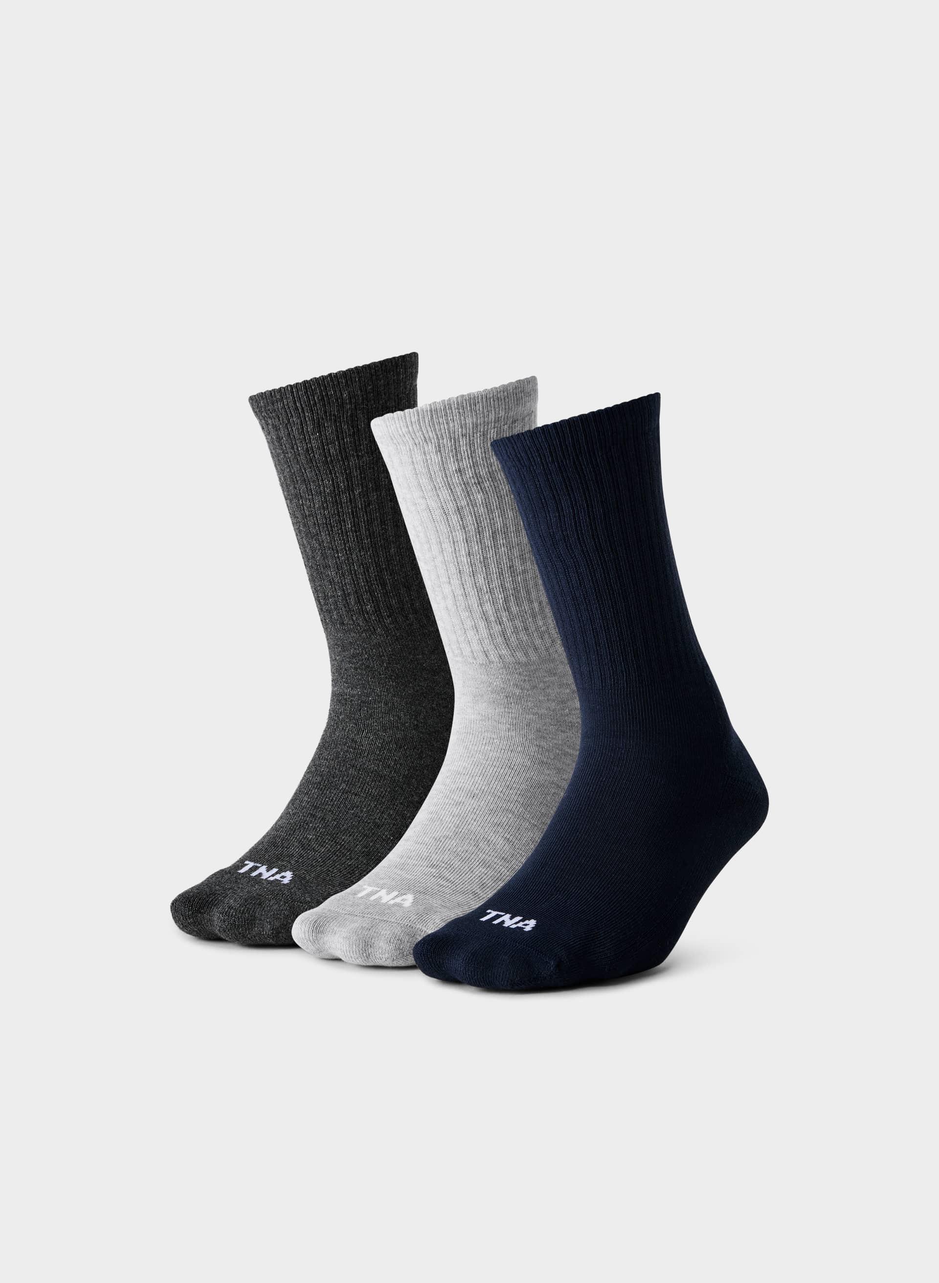 BEST-EVER CREW SOCK 3-PACK by TNA