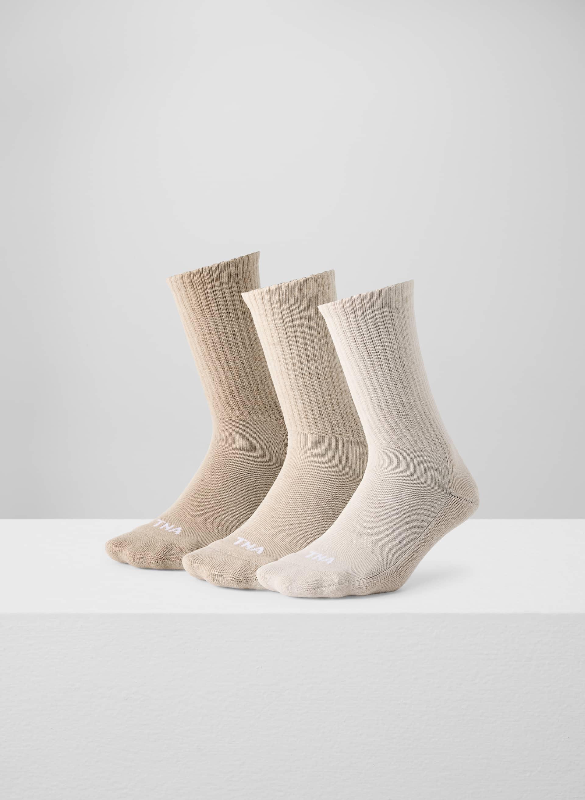 BEST-EVER CREW SOCK 3-PACK by TNA